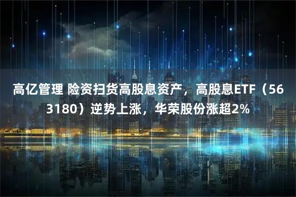 高亿管理 险资扫货高股息资产，高股息ETF（563180）逆势上涨，华荣股份涨超2%