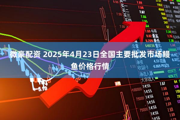微豪配资 2025年4月23日全国主要批发市场鳗鱼价格行情