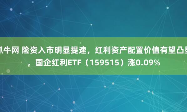 抓牛网 险资入市明显提速，红利资产配置价值有望凸显，国企红利ETF（159515）涨0.09%