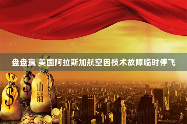 盘盘赢 美国阿拉斯加航空因技术故障临时停飞